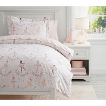 206024 포터리반 키즈 Pottery Barn Kids오가닉 발레리나 이불커버_SS