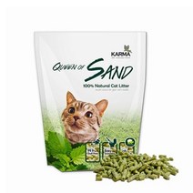 퀸오브샌드 두부모래 녹차 3kgx6개(1box) 고양이 모래, 0