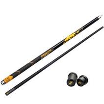 당구큐대 탄소 섬유 풀 큐 스틱 레인보우 팁 메이플 기술 샤프트 Uni-loc 당구, 11.8mm, BK3 B