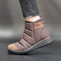 여자 경량 숏 패딩 부츠 4cm 털 방한화 225-250mm 겨울 신발 겨울부츠 겨울패딩부츠 털부츠 퍼부츠