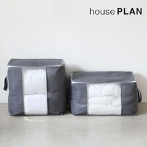 [만원의행복+무료배송]윈도우 이불정리함 2P(1+ 1) 세트, 단품