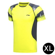 LiNing 스포츠 트레이닝복 남성 반팔 티셔츠 국가대표 그린 XL AAYM021-3