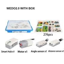 중국 레고 호환 WeDo 20 교육 기능 DIY 부품 45300 코어 세트 빌딩 블록DIY 장난감크리스마스 선, 04 wedo2.0 with box