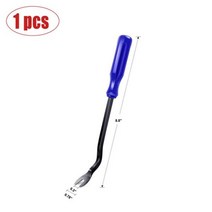 자동차 오디오 수리도구 트림 제거 클립 펜치 플라스틱 분해 도구 자동 도어 세트 패널 탐색 비디오 대시보드 키트 블레이드 내부 시소, [01] 1 Pcs blue