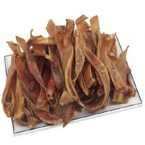 수제펫 수제간식 대용량, 1팩+1팩, 돼지귀 슬라이스 중대형견용 500g