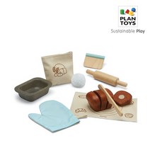 브랜드없음 플랜토이즈 원목장난감 주방놀이 제빵놀이세트 3625, 단품없음
