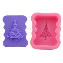 크리스마스 트리 실리콘 몰드 초콜릿 무스 설탕 베이킹 몰드 diy 비누 석고 장식 장식품
