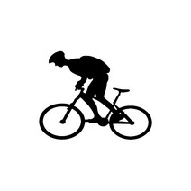 자동차포인트 0061 자전거 튜닝스티커(L), 카본