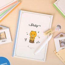 카카오프렌즈 신학기 데일리 무선제본 노트 네오, 30개