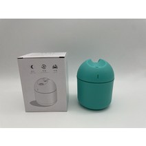 공기청정기 미니 초음파 가습기 250ML 로맨틱 라이트 USB 에센셜 오일 디퓨저 자동차 청정기 아로마 음이온, 02 라이트 그린