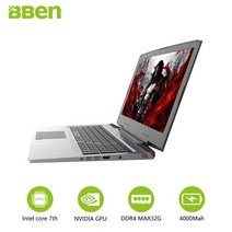 노트북 G16 노트북 DDR4 16GB 256GB M.2 SSD 1TB HDD Intel i7-7700hq 쿼드 코어 NVIDIA GTX1060 windows10 wifi, Win10 프로 활성화