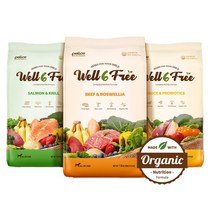 펠리코 웰 6프리 1.8kg X 2포 / 5.6kg 연어 소고기 오리 6Free 강아지 애견 사료, 소고기 5.6kg