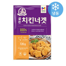 목우촌 골든 치킨 너겟, 720g, 8개
