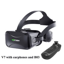 VR게임 TONLISH-VRPARK V7 3D 가상 현실 스마트폰 안경 VR 헤드셋 HIFI 스테레오 헬멧 메타버스 박스, 한개옵션1, 05 type 4
