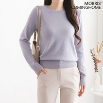 모리스커밍홈 리얼폭스 라운드넥 울 니트 M2212KN249D