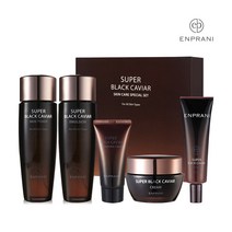 엔프라니 수퍼 블랙 캐비어 3종세트+아이크림30ml