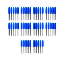 밀링 커터 1 set roland cricut 플로터 블레이드 304560도 나이프, 50pcs 60도