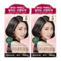 [본사직영] 려 우아채 멋내기 새치커버 한방염색약, 흑갈색3N (60gx2), 2개