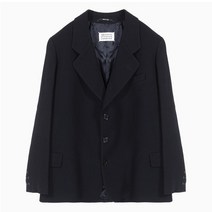 (당일) 22FW 메종 마르지엘라 스티치 네이비 싱글 울 블레이저 자켓 S51BN0419 S54626 511