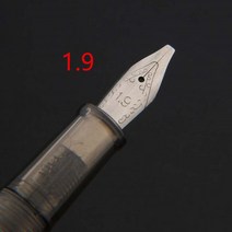 깃털 만년필 선물 세트 캘리그라피 Jinhao 992 플라스틱 투명 블랙 에스닉 병렬 아트 바디 플랫 팁 펜촉 펜 1 개, [06]