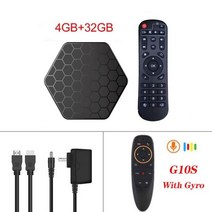 T95 Zplus 안드로이드 12.0 스마트 TV 박스 HD 6K 다기능 플레이어 2.4G & 5G WiFi6 16gb 32gb 64gb 쿼드 코어, 미국 플러그_4G 32G G10S