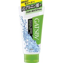 맨담 mandom GATSBY 갯츠비 페이셜 워시 모이스처 폼 [130g] 남성용 세안제, 단일, 130g, 1개