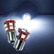 자동차 순정 램프 DIY 교체용 국산 LED 전구 캠핑카 버스 화물차 트럭 트레일러 픽업, 화이트LED 12V용 9발 싱글, 상세페이지참조