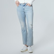버커루 B211DP751P_버커루 BC 여성 무릎 구제 부츠컷 청바지
