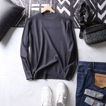 캐주얼남자패션 슬림 편해 ODM 남성의류 마름질 잔품 홑벌옷 이너웨어 얇은 스웨터니트셔츠 2647065569