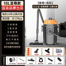 업소용청소기 산업용 카페트 사무실 매트 카펫 습식청소기 업소용 소파, C. 1000W + 18000PA 흡입력 18L