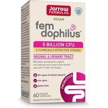 자로우 포뮬러 펨도필러스 50억 여성 프로바이오틱스 60베지캡슐, 60베지캡