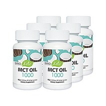 뉴질랜드 이노헬스앤케어 키토 MCT 오일 1000 / 90캡슐 x6 코코넛오일, 6box