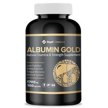 [캐나다직배송]캐나다 알부민 골드 1700mg 캐나다산 로얄제리 밀크씨슬, 알부민 골드 1700mg / 200캡슐