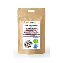 아사이베리 추출물 캡슐당 550mg 30:1 190캡슐 하루 섭취량 3캡슐 독일산