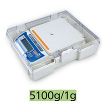 국산/AND저울 교육용저울 KC-5000/5100g 1g단위 전용케이스