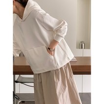 진심샵 jinsim shop 에이미 봄 여성후드티셔츠맨투맨 오버핏 부드러운순면
