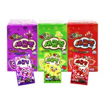 친구가 좋아하는 새콤짱 사과맛 45gX24개입 딸기 포도, 9999, 45g