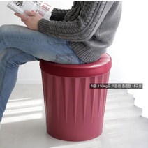 laterior 미용보조의자 스툴 등받이없는의자 화장대 진료의자, 2.수납의자_블랙ㅡ(핑크쿠션)