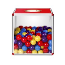 추첨기 제비뽑기 게임 복불복 랜덤 추억의 커플 술게임, 200개, 40cm, 블루