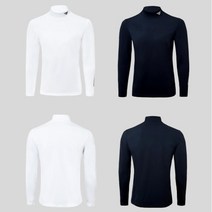 [시즌특가] 다운블로우 겨울 남자 골프웨어 기모 반목 폴라 터틀넥 이너웨어 티셔츠