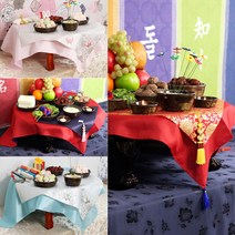 원형상테이블보세트 18번 돌상테이블보 전통상보, 전통원형상테이블보세트18번