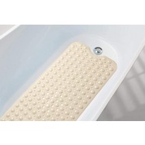 노인목욕의자 환자용 복지용 목욕의자 아주 긴 목욕 매트 마사지 40x100cm 안전 샤워 욕조 노인 장애인, 06 light yellow