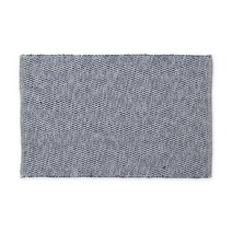 DII 우븐 재활용 실 래그 러그 컬렉션 미니어처 다이아몬드 5.1x91.4cm(2x3피트) 그레이