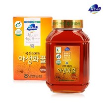 영월농협 동강마루 야생화꿀 병1kg, 1박스