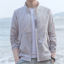 탕크 여름 남성 초경량 바람막이 자켓 점퍼 빅사이즈