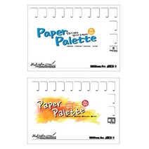 파래트 미술용품 말리스타 종이파레트 L 18매 352X255mm, 캔커피72 본상품선택