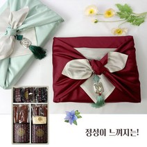 명품 도라지정과+대추정과+도라지절편 3호 5호 상견례 선물세트 단체주문, 도라지정과 3호+와인실크 고급보자기+노리개