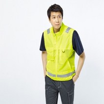 케이투 K2 메쉬 반사 베스트 형광 조끼 야간 작업 조끼 빅사이즈 4XL 120 사이즈