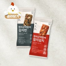 바르닭 현미곤약밥바 2종 골라담기, 현미곤약밥바 김자반 1팩