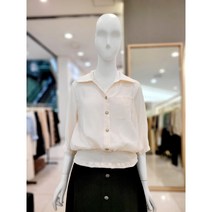 나이스클랍 밑단 시보리 블라우스a223pwb707